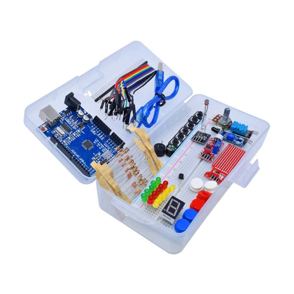 Lattepanda Sigma 32Gb - ชุดเรียนรู้พื้นฐาน Breadboard UNO R3 พร้อมชุดอุปกรณ์เริ่มต้น ตรวจจับเสียง/ระดับน้ำ/ความชื้น/ระยะทาง