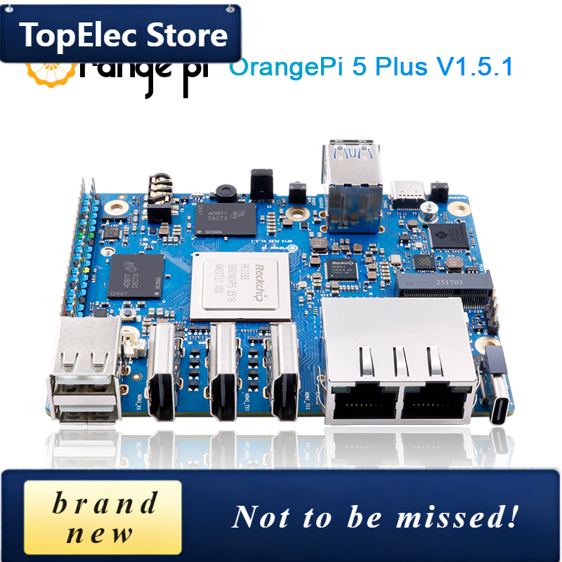 TopElec Orange Pi5 Plus 16GB ค - Rk3588 Mini Pc Board บทวิจารณ์และราคา